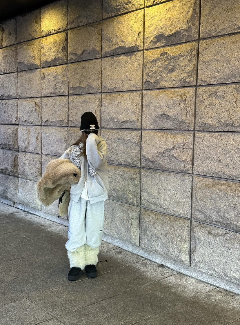 ZEROZERO東大門㊣直郵女裝新品熱賣職業推薦休閑休閑褲抓絨ZEROZERO休閑褲圖色4