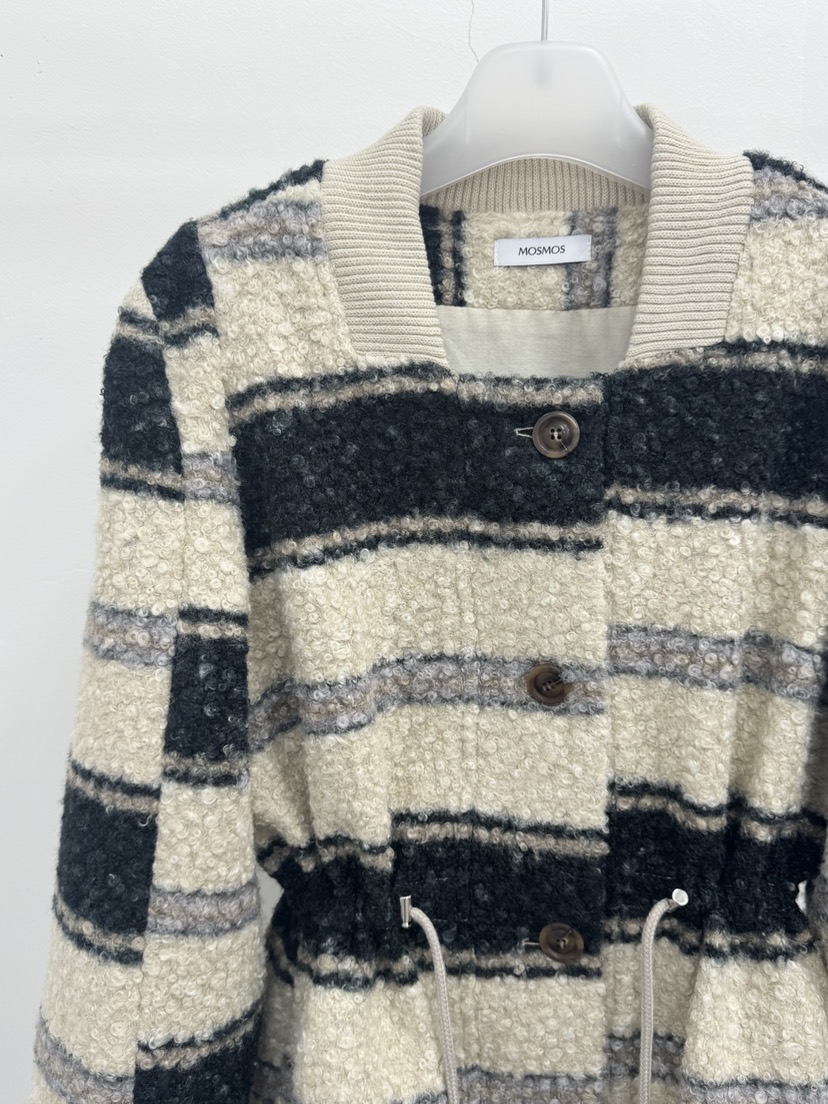 MOSMOS東大門㊣代購女士新款真品休閑熱賣25秋冬中長款大衣MOSMOS中長款大衣