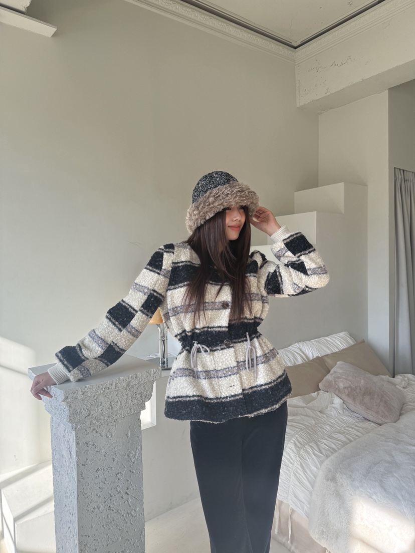 MOSMOS東大門㊣代購女士新款真品休閑熱賣25秋冬中長款大衣MOSMOS中長款大衣