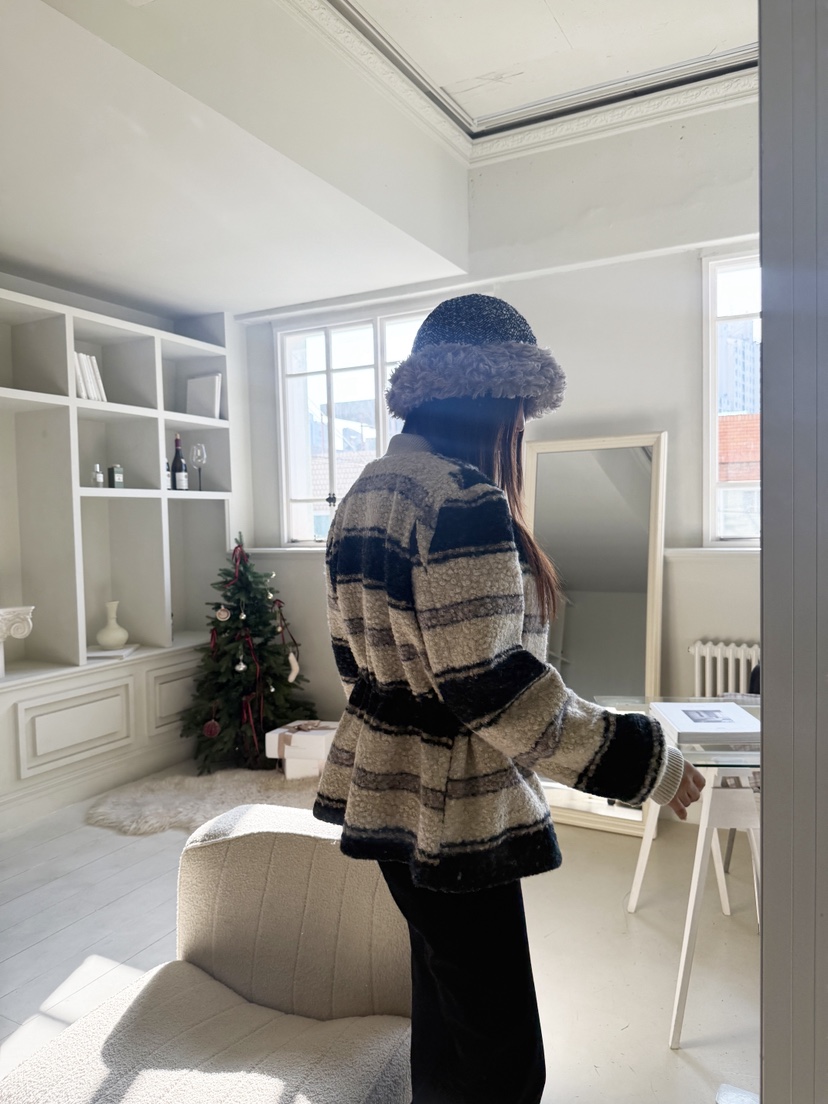 MOSMOS東大門㊣代購女士新款真品休閑熱賣25秋冬中長款大衣MOSMOS中長款大衣