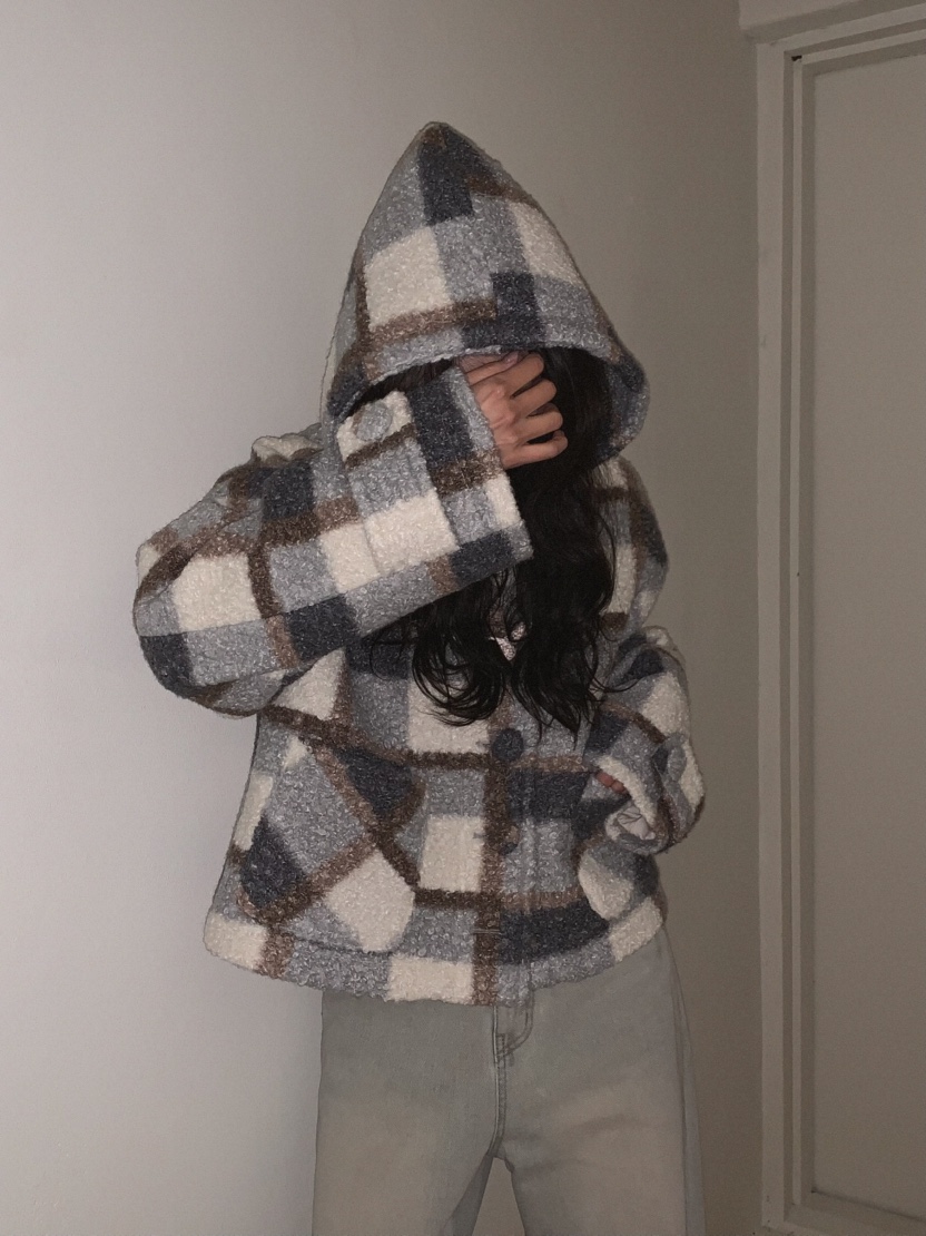 MOSMOS韓國代購㊣女士新款熱賣推薦25秋冬人氣時尚短款大衣MOSMOS短款大衣