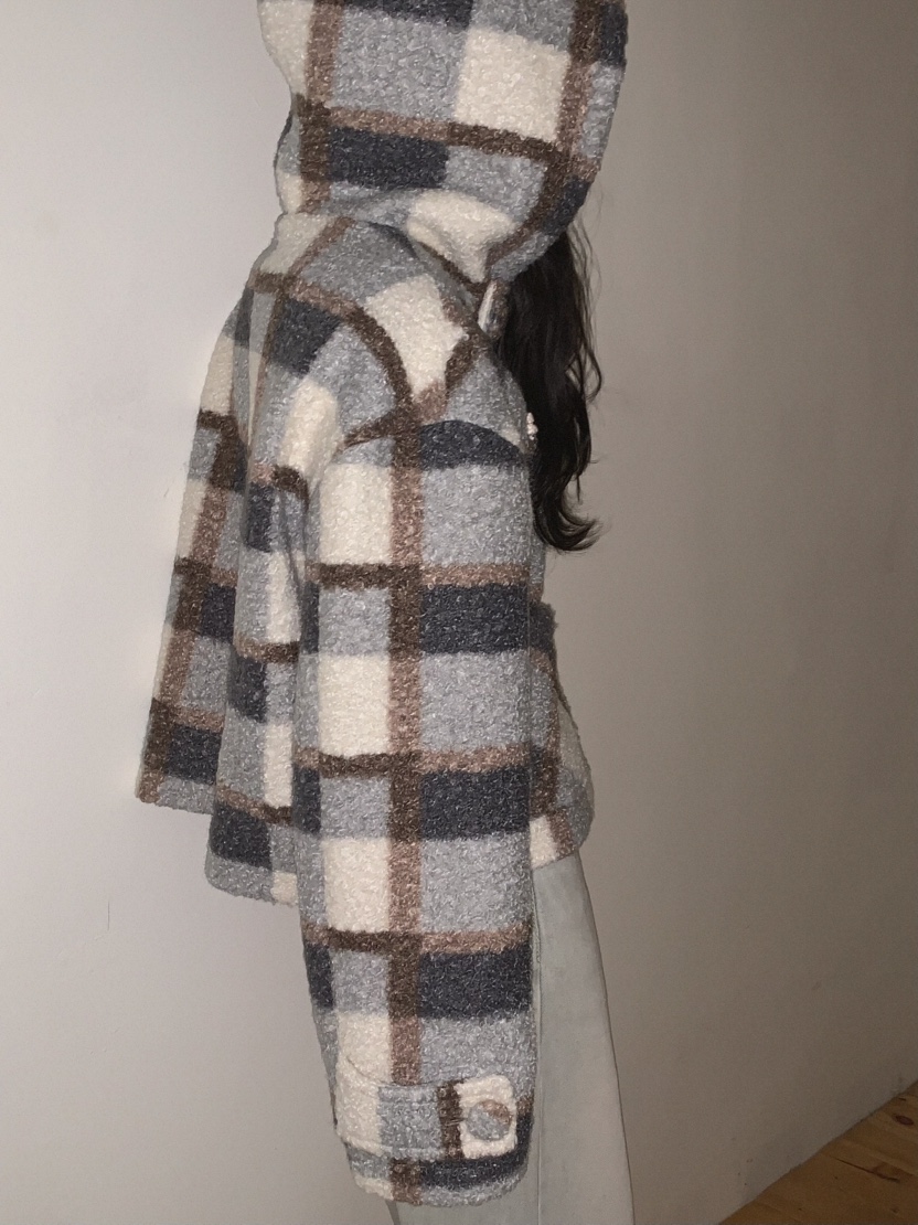 MOSMOS韓國代購㊣女士新款熱賣推薦25秋冬人氣時尚短款大衣MOSMOS短款大衣