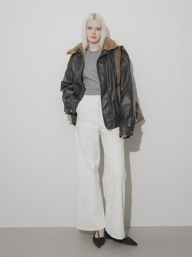 MOMENT東大門㊣代購女裝新品休閑職業人氣真品熱賣25秋冬休閑褲MOMENT/RECOVER休閑褲