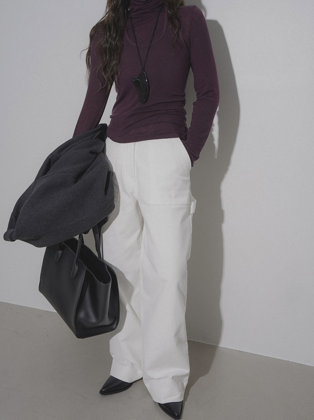 MOMENT東大門㊣代購女裝新品休閑職業人氣真品熱賣25秋冬休閑褲MOMENT/RECOVER休閑褲