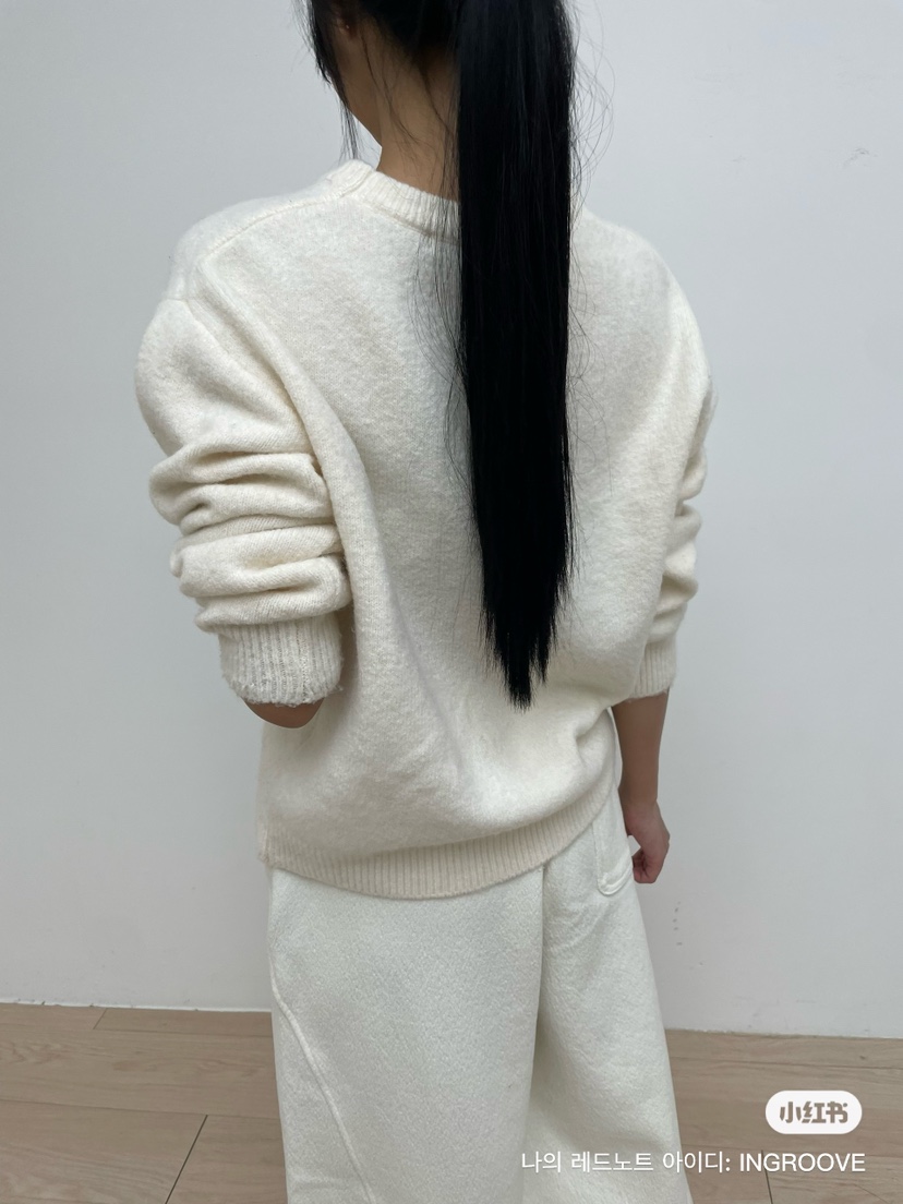 MILLIMETER東大門㊣代購女士新款25秋冬休閑人氣職業針織衫MILLIMETER/MGML針織衫