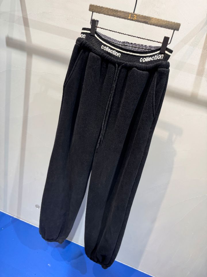 1.3韓國代購㊣女士新品休閑職業推薦人氣時尚熱賣休閑褲加絨1.3休閑褲