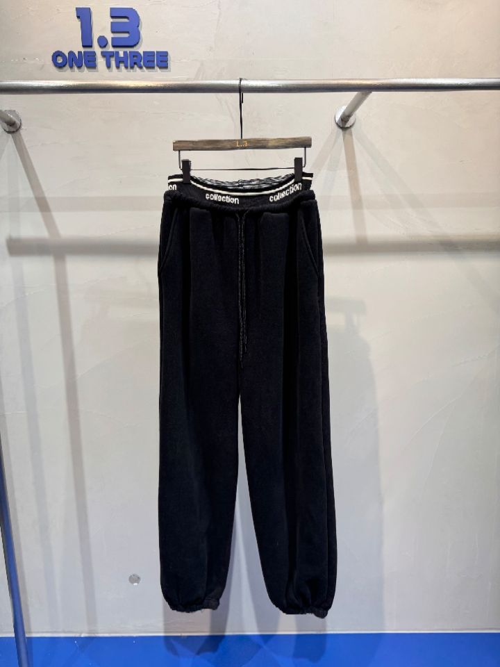 1.3韓國代購㊣女士新品休閑職業推薦人氣時尚熱賣休閑褲加絨1.3休閑褲圖色2