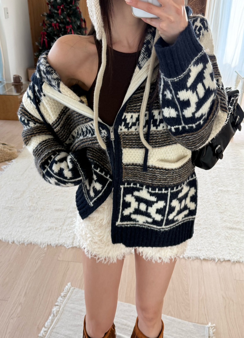 DENVER韓國直郵㊣女裝新品職業25秋冬休閑熱賣真品時尚針織衫DENVER針織衫