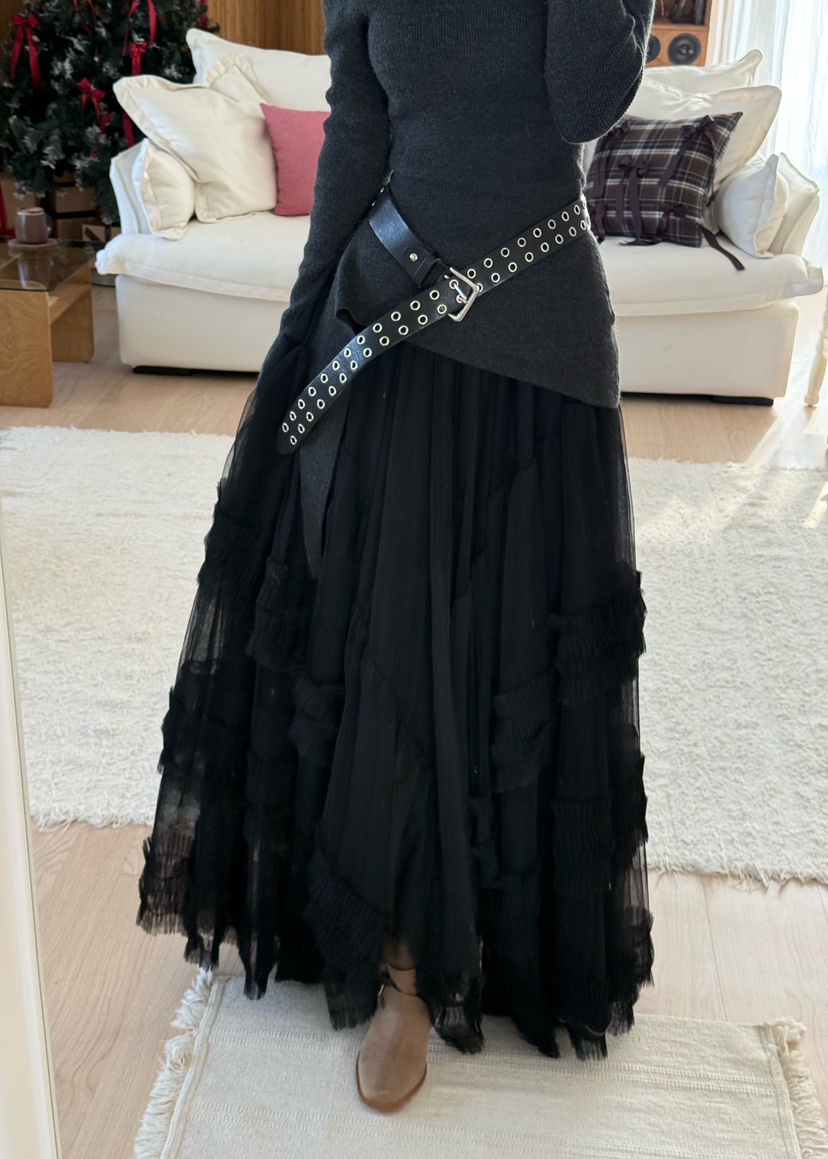 DENVER東大門㊣代購女裝新款25秋冬推薦真品時尚休閑人氣長裙DENVER長裙圖色3