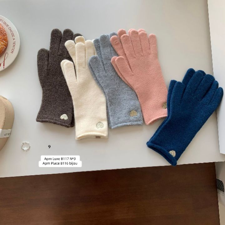 N3韓國直郵㊣女士新款職業休閑熱賣時尚真品人氣25秋冬手套N3手套