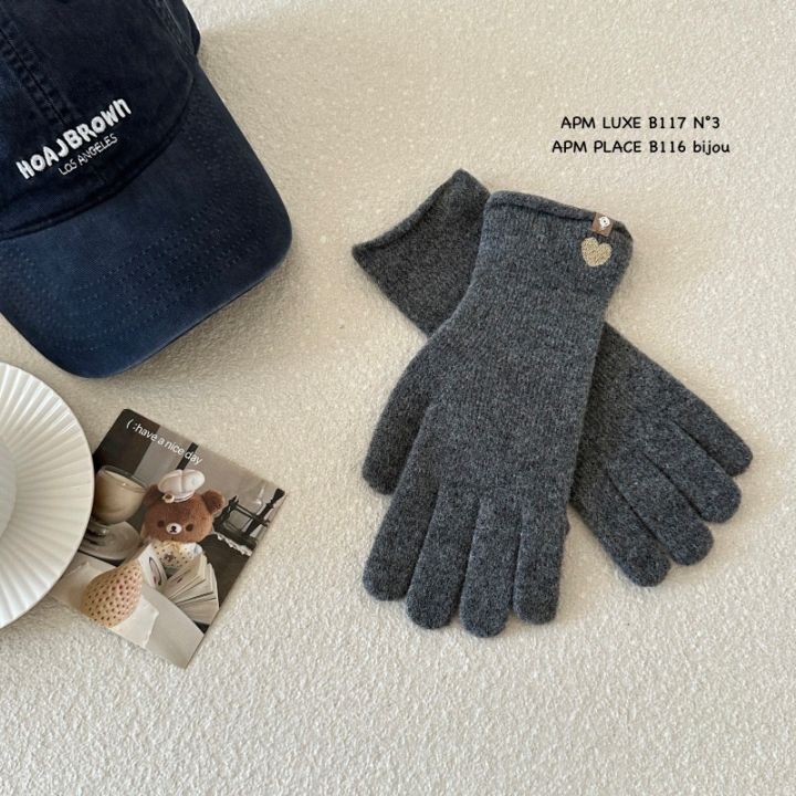 N3韓國直郵㊣女士新款職業休閑熱賣時尚真品人氣25秋冬手套N3手套圖色6