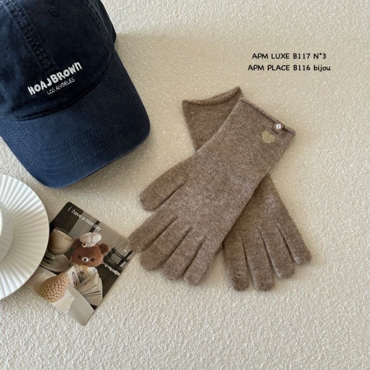 N3韓國直郵㊣女士新款職業休閑熱賣時尚真品人氣25秋冬手套N3手套圖色9