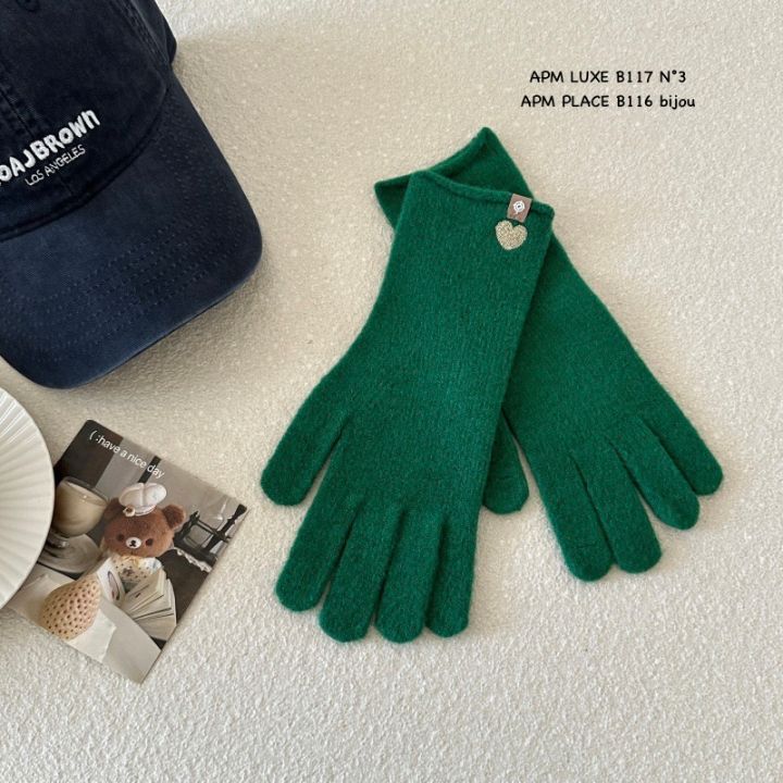 N3韓國直郵㊣女士新款職業休閑熱賣時尚真品人氣25秋冬手套N3手套圖色10