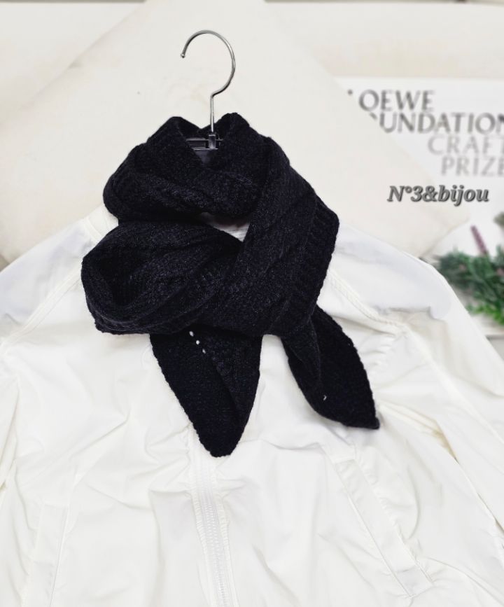 N3韓國代購㊣女士新款時尚休閑25秋冬職業推薦熱賣圍巾披肩N3圍巾/披肩