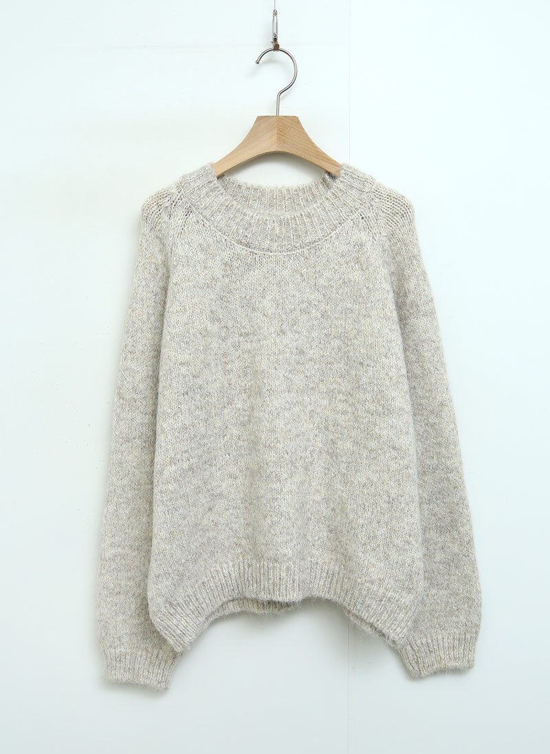 I BLLE東大門㊣直郵女士新款休閑人氣時尚職業針織衫披肩兜帽I BLLE針織衫