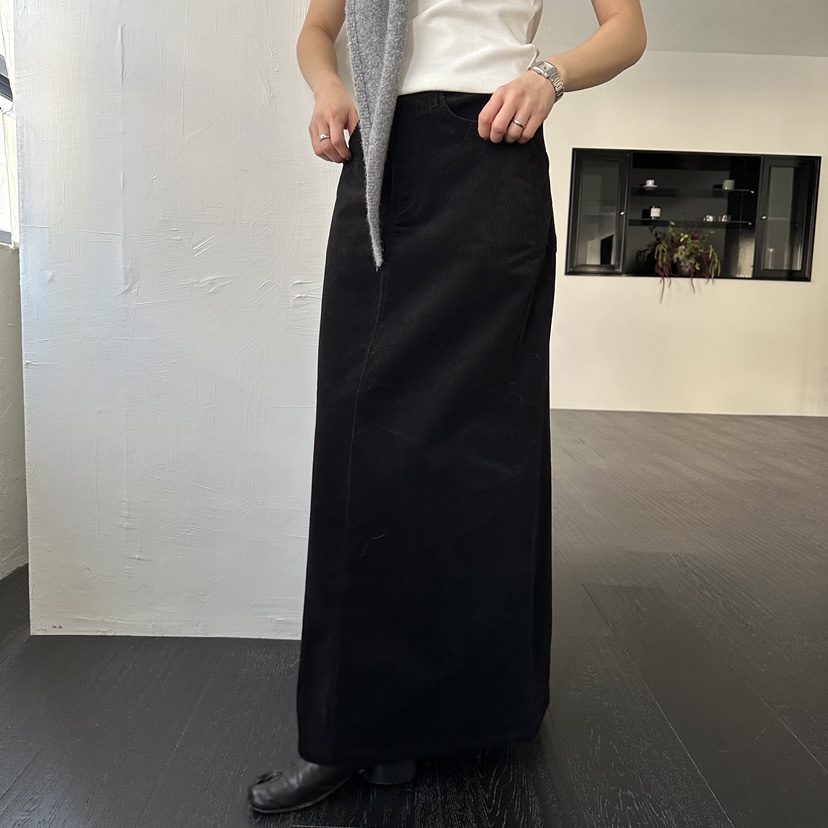 MOMENT韓國代購㊣女裝新品休閑職業人氣時尚真品熱賣25秋冬長裙MOMENT/RECOVER長裙圖色2