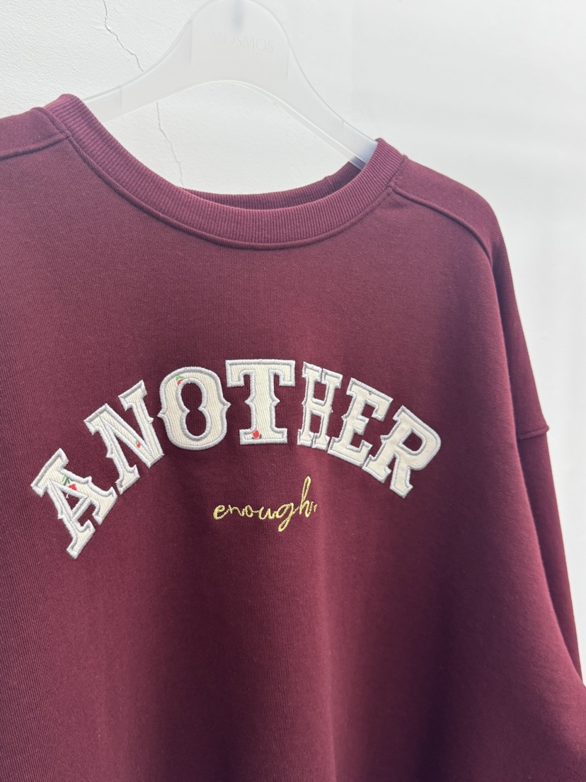 MOSMOS東大門㊣代購女裝新款25秋冬真品人氣休閑職業推薦衛衣MOSMOS衛衣