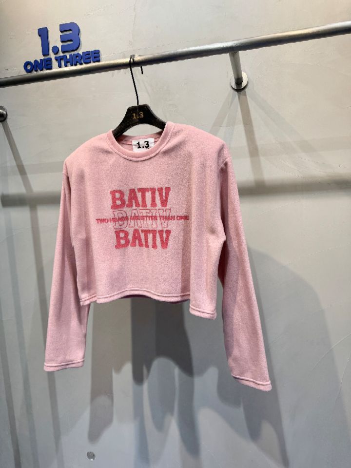 1.3東大門㊣實拍女裝新品職業推薦熱賣真品人氣25秋冬長袖T恤1.3長袖T恤