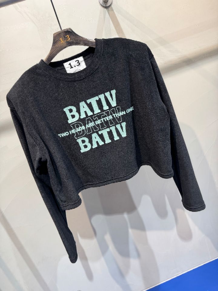 1.3東大門㊣實拍女裝新品職業推薦熱賣真品人氣25秋冬長袖T恤1.3長袖T恤