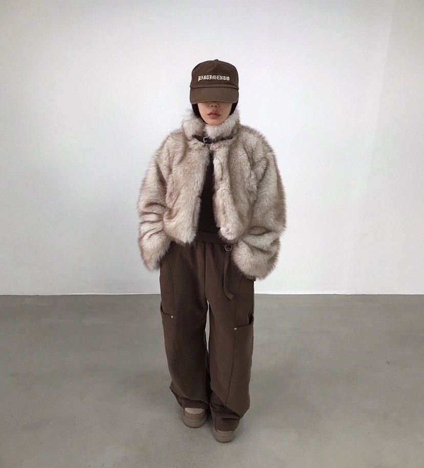 2TWO MOON韓國代購㊣女士新品時尚推薦休閑職業熱賣短款大衣2TWO MOON短款大衣