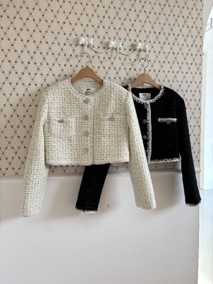 mars東大門㊣直郵女士新品休閑真品職業人氣時尚夾克粗花呢mars夾克