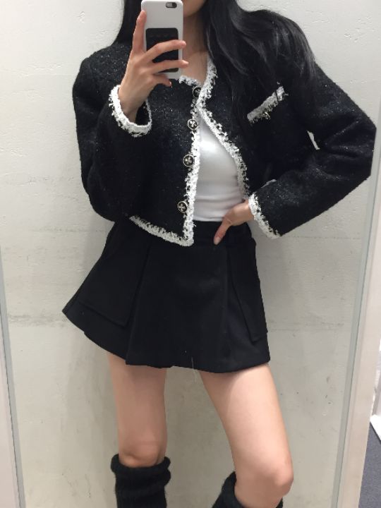 mars東大門㊣直郵女士新品休閑真品職業人氣時尚夾克粗花呢mars夾克