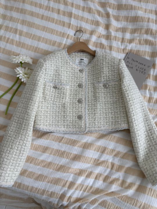 mars東大門㊣直郵女士新品休閑真品職業人氣時尚夾克粗花呢mars夾克圖色1