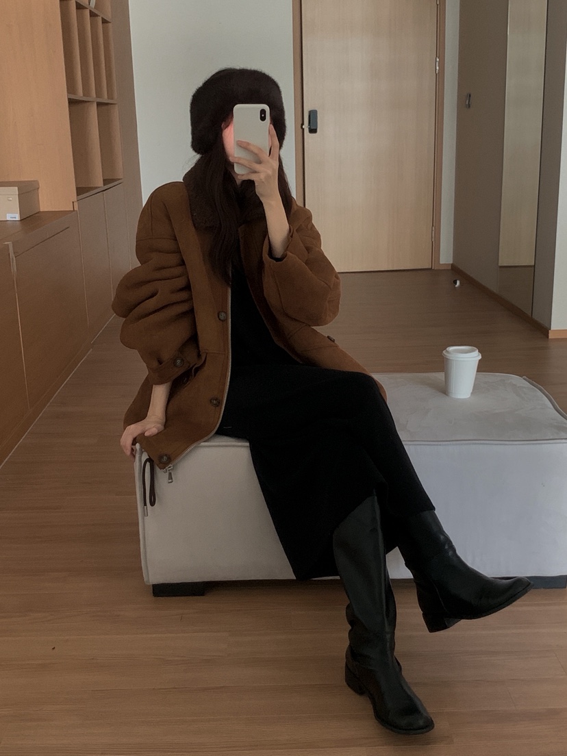 ATHEA東大門㊣實拍女士新品職業休閑推薦時尚熱賣真品夾克羊毛ATHEA夾克