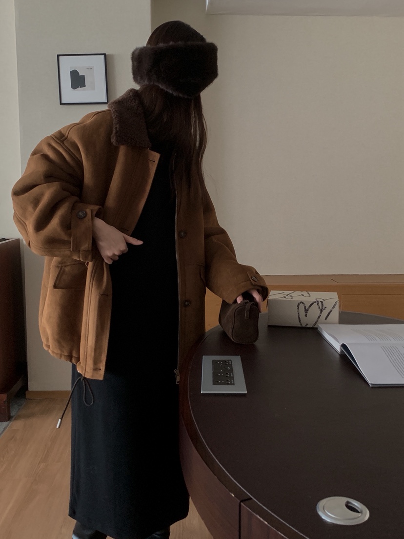 ATHEA東大門㊣實拍女士新品職業休閑推薦時尚熱賣真品夾克羊毛ATHEA夾克