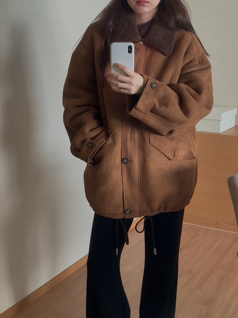 ATHEA東大門㊣實拍女士新品職業休閑推薦時尚熱賣真品夾克羊毛ATHEA夾克