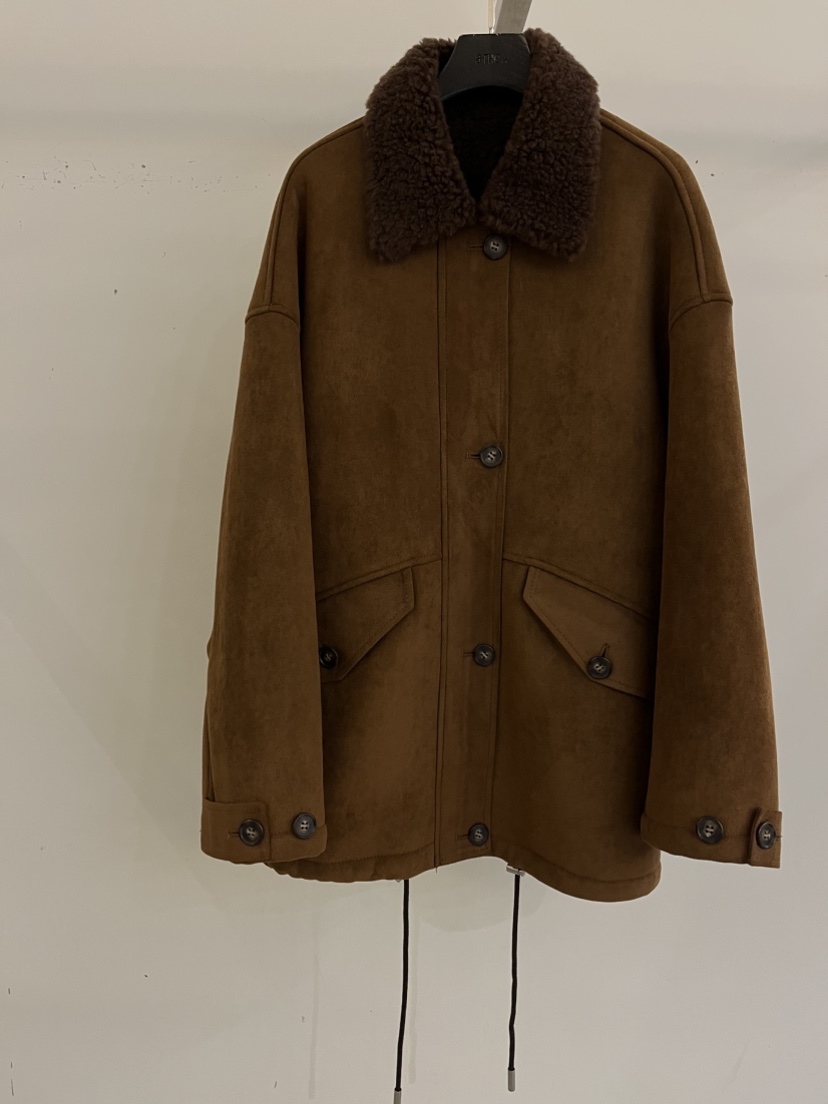 ATHEA東大門㊣實拍女士新品職業休閑推薦時尚熱賣真品夾克羊毛ATHEA夾克圖色2