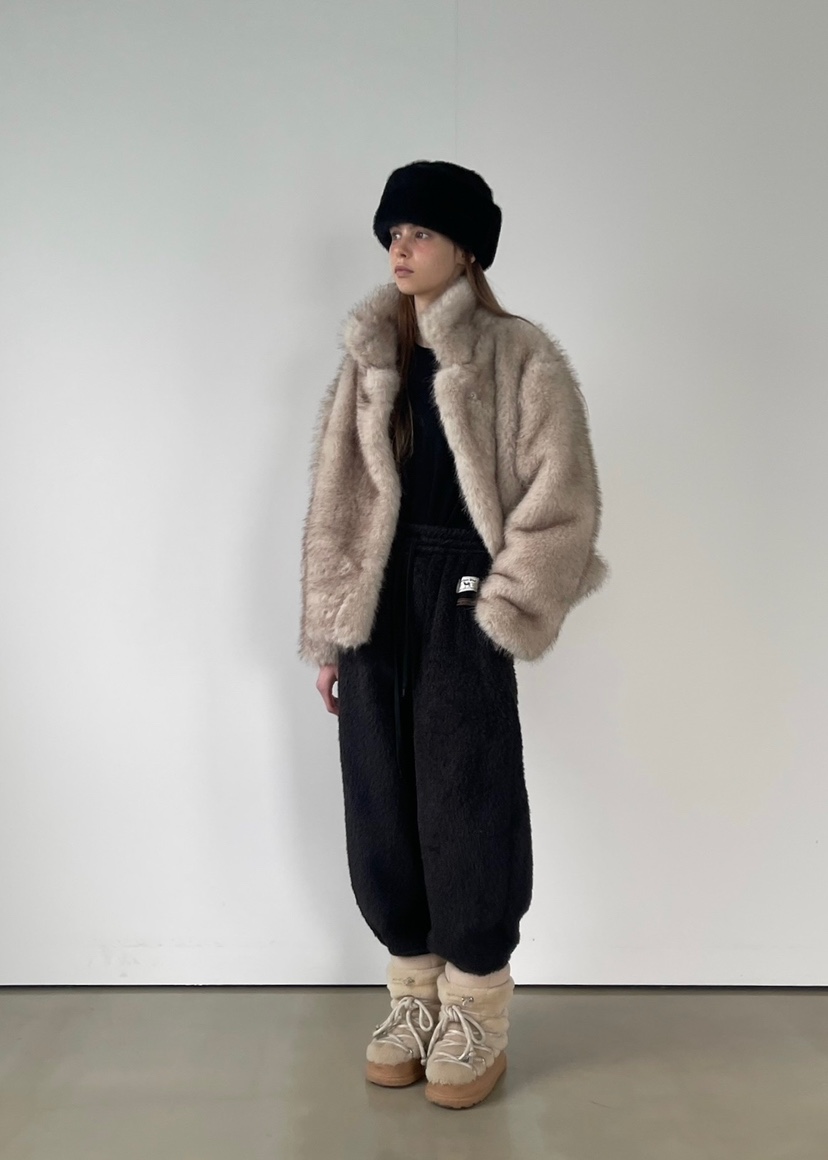 ANOTHER AVENUE韓國代購㊣女裝新款休閑時尚職業短款大衣狐貍ANOTHER AVENUE短款大衣