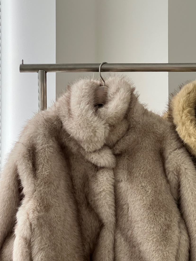 ANOTHER AVENUE韓國代購㊣女裝新款休閑時尚職業短款大衣狐貍ANOTHER AVENUE短款大衣