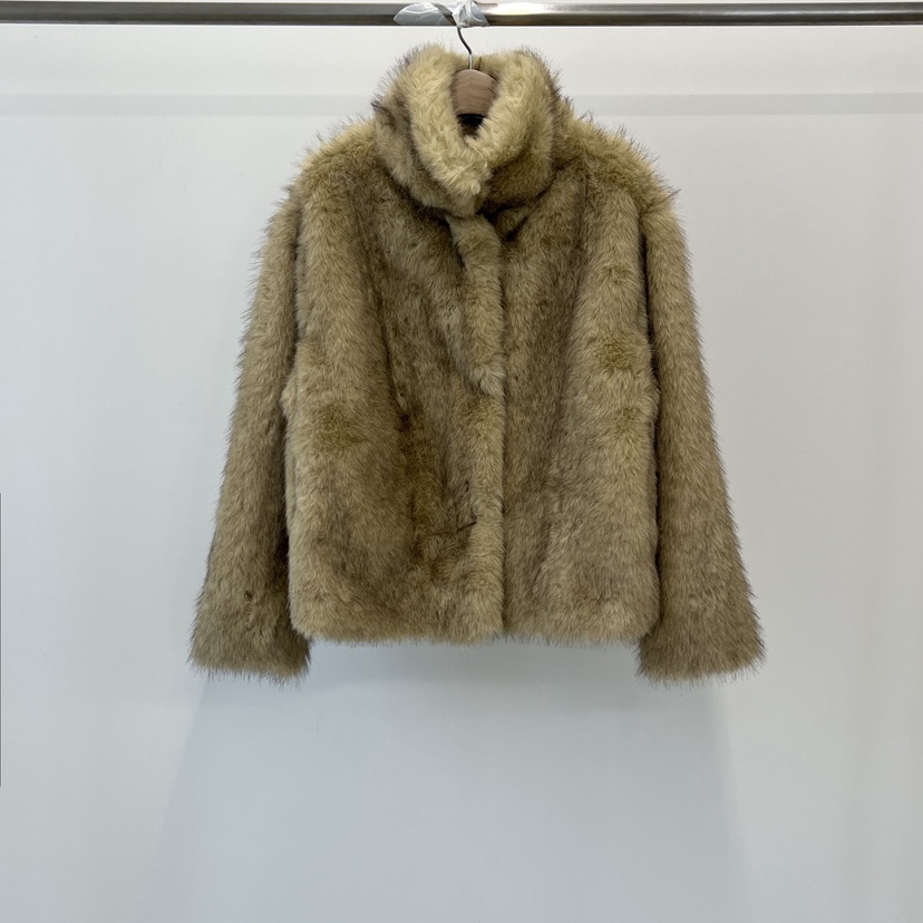 ANOTHER AVENUE韓國代購㊣女裝新款休閑時尚職業短款大衣狐貍ANOTHER AVENUE短款大衣圖色2