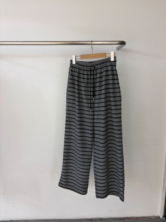 CALLIT東大門㊣直郵女士新品熱賣時尚人氣25秋冬休閑褲條紋CALLIT休閑褲圖色1