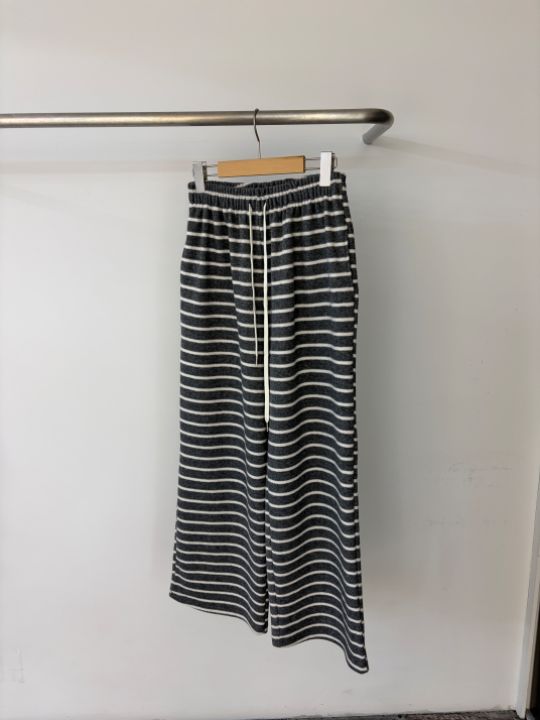 CALLIT東大門㊣直郵女士新品熱賣時尚人氣25秋冬休閑褲條紋CALLIT休閑褲圖色2