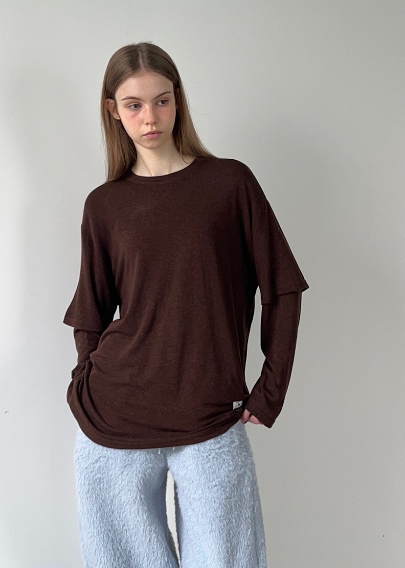 ANOTHER AVENUE東大門㊣直郵女裝新款真品熱賣長袖T恤羊毛ANOTHER AVENUE長袖T恤