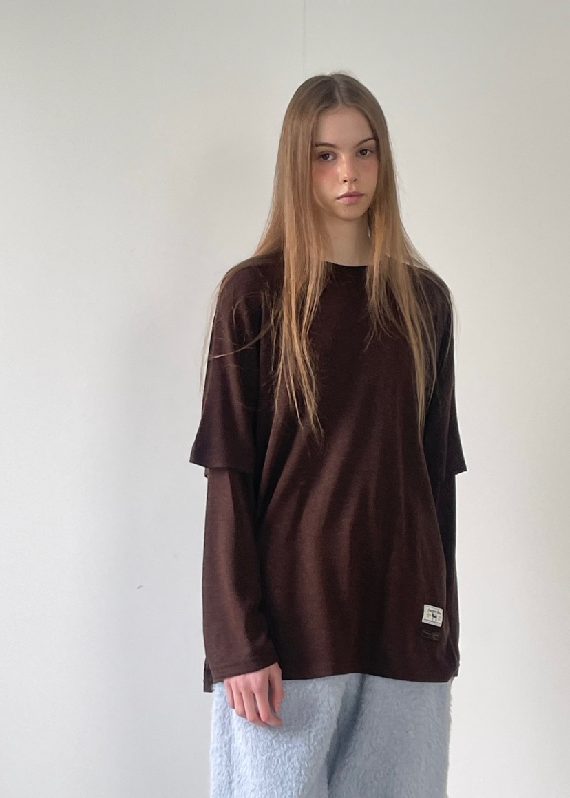 ANOTHER AVENUE東大門㊣直郵女裝新款真品熱賣長袖T恤羊毛ANOTHER AVENUE長袖T恤