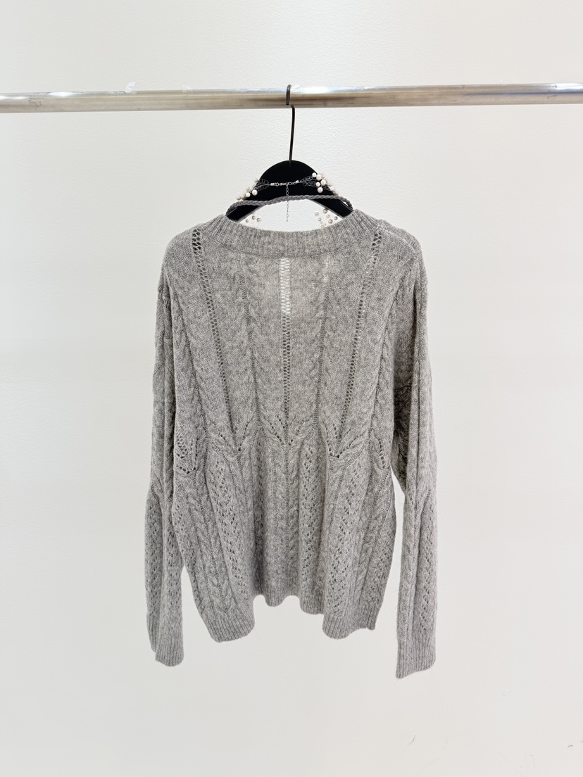 CORAL韓國直郵㊣女裝新款25秋冬休閑推薦針織衫不含飾品含腰繩CORAL針織衫