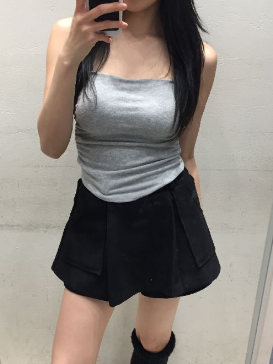 mars韓國代購㊣女士新品真品休閑熱賣職業25秋冬時尚吊帶背心mars吊帶/背心