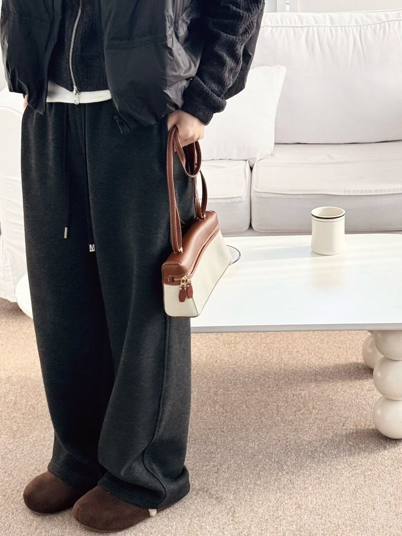 BUTTER-P東大門㊣實拍女士新款休閑人氣25秋冬休閑褲針織褲羊毛BUTTER-P休閑褲