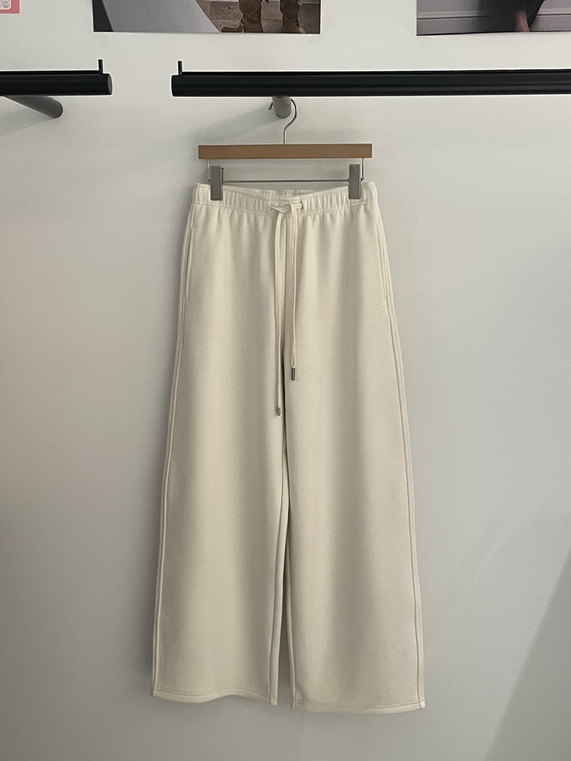 BUTTER-P東大門㊣實拍女士新款休閑人氣25秋冬休閑褲針織褲羊毛BUTTER-P休閑褲圖色1