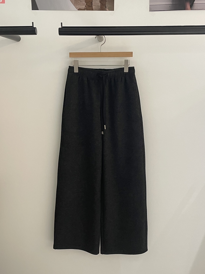 BUTTER-P東大門㊣實拍女士新款休閑人氣25秋冬休閑褲針織褲羊毛BUTTER-P休閑褲圖色2