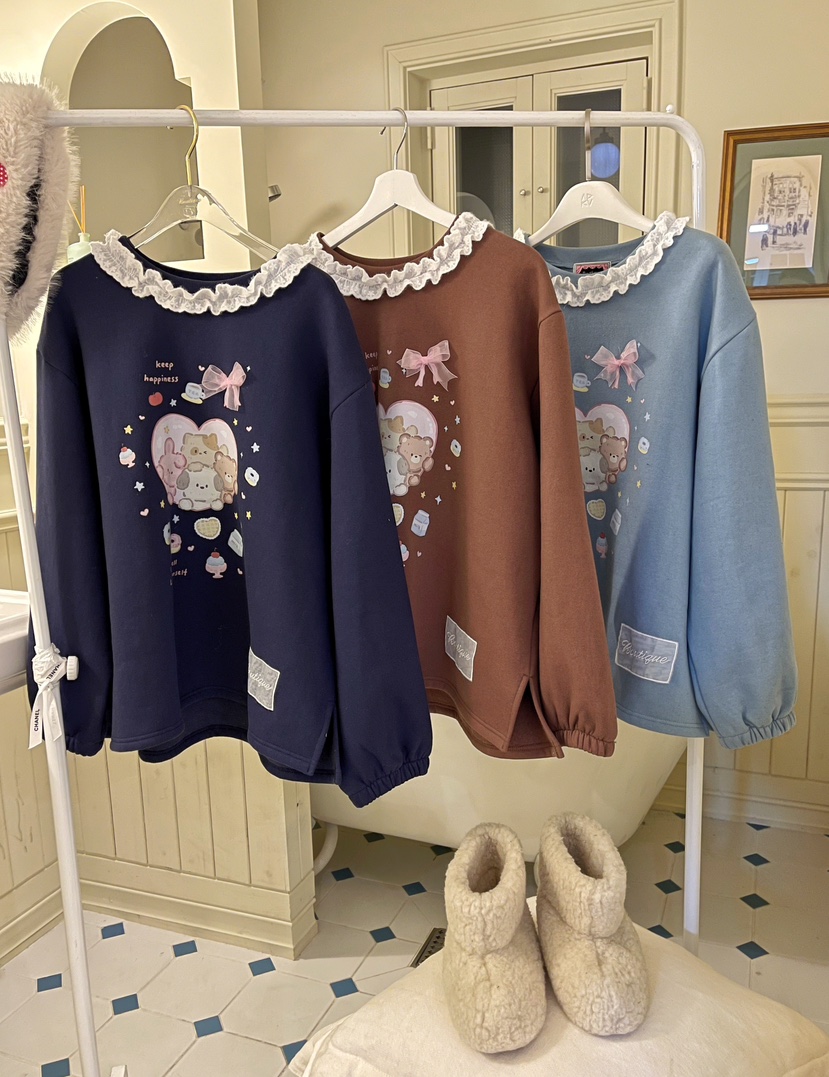 BOUTIQUE-L東大門㊣實拍女裝新款熱賣休閑時尚人氣職業衛衣BOUTIQUE-L衛衣