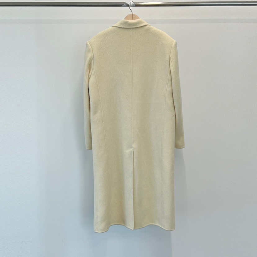ANOTHER AVENUE韓國代購㊣女士新款休閑中長款大衣羊駝毛混紡ANOTHER AVENUE中長款大衣
