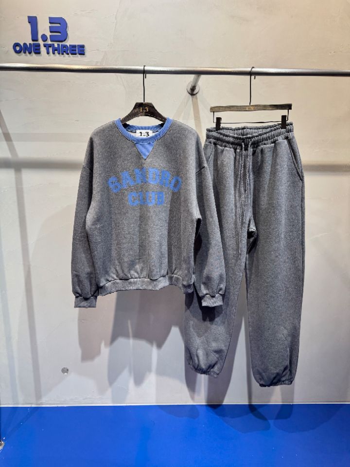 1.3東大門㊣代購女裝新款推薦真品休閑熱賣25秋冬套裝加絨1.3套裝圖色2