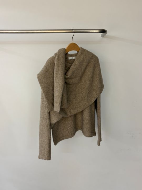 CALLIT韓國代購㊣女裝新款熱賣時尚人氣休閑真品針織衫披肩CALLIT針織衫