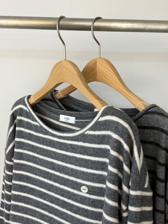 CALLIT東大門㊣實拍女士新款真品人氣職業熱賣25秋冬長袖T恤條紋CALLIT長袖T恤