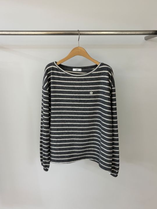 CALLIT東大門㊣實拍女士新款真品人氣職業熱賣25秋冬長袖T恤條紋CALLIT長袖T恤圖色1