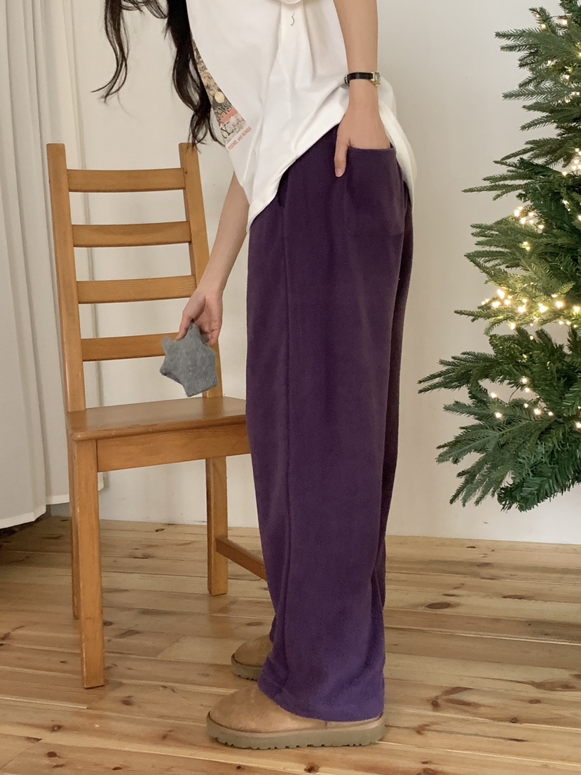 WOOD東大門㊣代購女裝新款職業時尚25秋冬熱賣推薦真品休閑褲WOOD休閑褲